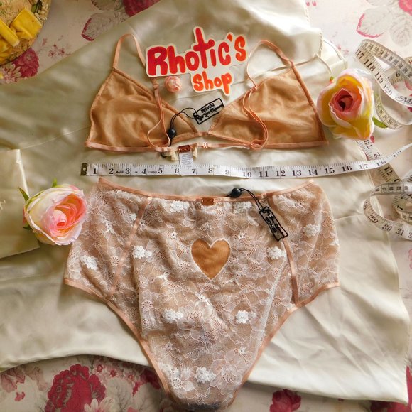FLL x Jaime King La Abbey Skivvies set NWT